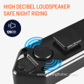 Audible Wireless remote control Rechargeable Bicycle Light